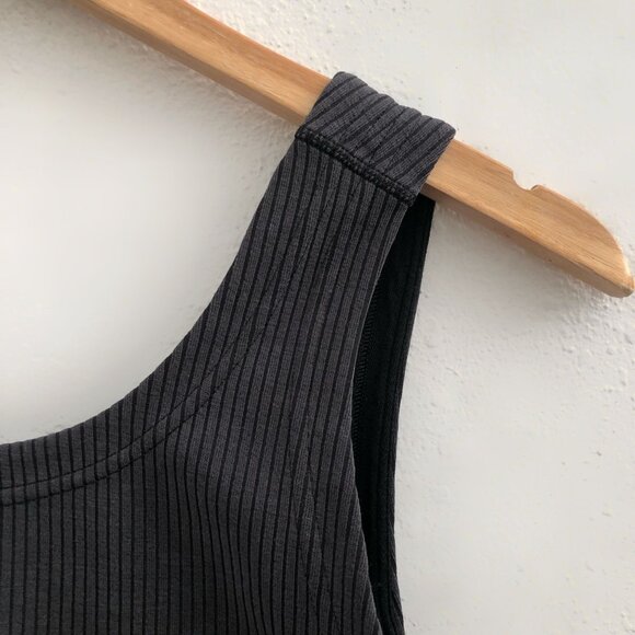 LULULEMON Ribbed Softstreme Cropped Tank Top Size 6 - Picture 7 of 12